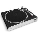 Victrola Stream Carbon Plattenspieler aus Vinyl mit 2 Geschwindigkeiten | funktioniert kabellos mit Sonos Geräten | Magnetkartusche mit hoher Präzision | Mattes schwarzes Finish