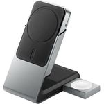 Alogic MATRIX+ 3-IN-1 MAGNETIC (5000 mAh), Powerbank, Grau