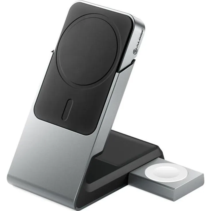 Alogic MATRIX+ 3-IN-1 MAGNETIC (5000 mAh), Powerbank, Grau
