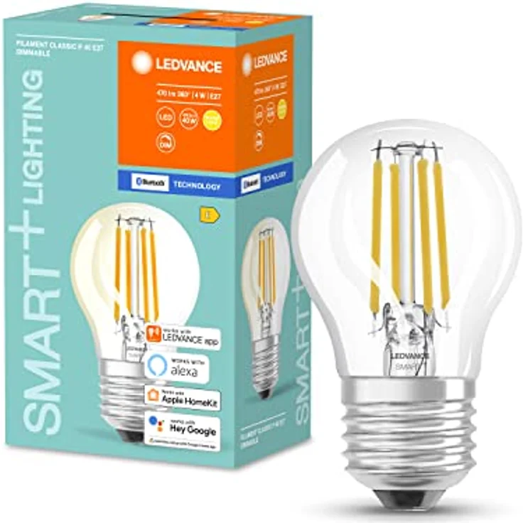 LEDVANCE SMART+ Bluetooth E27 LED Glühlampe 4W wie 40W warmweiß – Bild 5