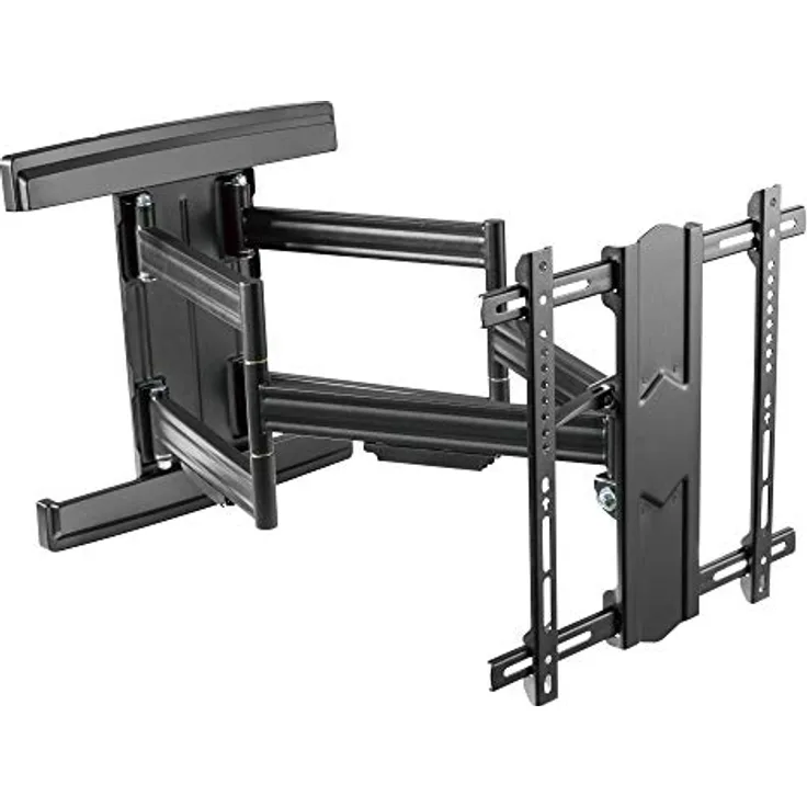 RICOO TV Wandhalterung Fernseher Schwenkbar Neigbar für 55-95 Zoll, Universal TV Halterung S7544-B, Fernsehhalterung für Wand, Wandhalterung Fernseher 65 Zoll+ bis 70 Kg mit max. VESA 400x400 mm
