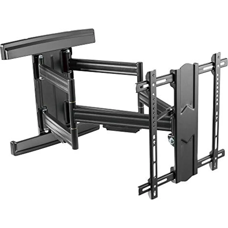 RICOO TV Wandhalterung Fernseher Schwenkbar Neigbar für 55-95 Zoll, Universal TV Halterung S7544-B, Fernsehhalterung für Wand, Wandhalterung Fernseher 65 Zoll+ bis 70 Kg mit max. VESA 400x400 mm – Bild 1