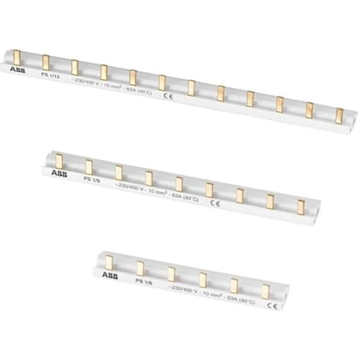 ABB 2CDL210001R1006 Phasenschiene Anzahl Reihen 1 10mm² – Bild 2