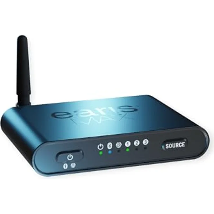 Humantechnik earisMAX Bluetooth 5.3 AURACAST™ Sender, LE-Audio, LC3, Transmitter in Schwarz