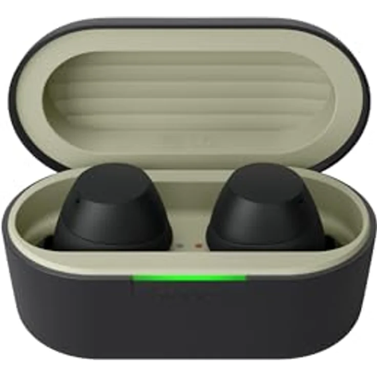 LG xboom Budslite, In-Ear Bluetooth Kopfhörer mit Noise Cancelling, IPX4-Spritzwasserschutz, Schwarz – Bild 3