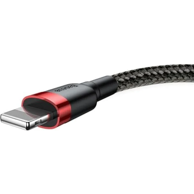 Baseus Cable Cafule - USB to Lightning - 2A 3 m (CALKLF-R91) black and red – Bild 5
