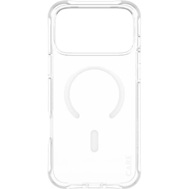 CARE by PanzerGlass Samba Case Transparent mit White MagSafe für Apple iPhone 18 Pro Max | 17 Pro Max, Stoßfest und Kratzfest – Bild 4