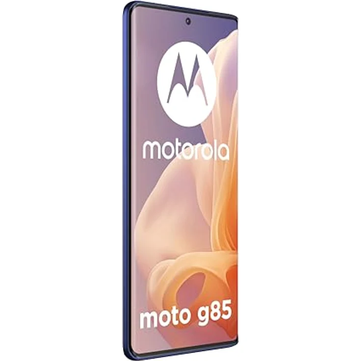 Motorola Moto G85 5G (12/256 GB, Display 6,67 Zoll POLED FHD+ HiD 120 Hz, Snapdragon 6s Gen 3, Dual-Kamera 50 + 8 MP, Akku 5000 mAh, Dual SIM, Android 14), Surf the Web, in veganem Premium-Material Saphirgrün – Bild 3