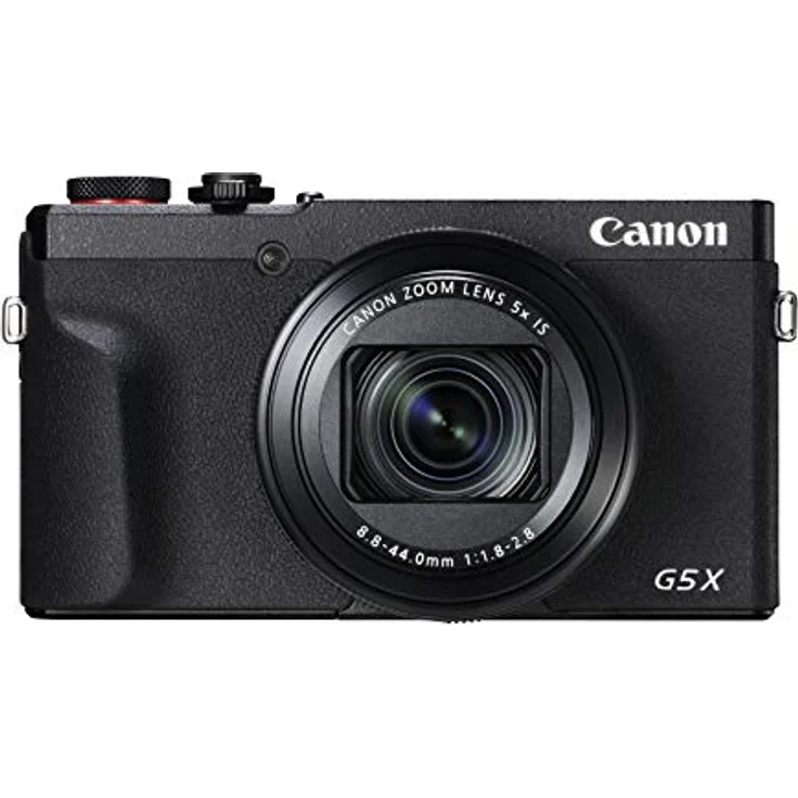 Canon PowerShot G5 X Mark II Digitalkamera (20,1 MP, 5-fach optischer Zoom, 7,5cm (3 Zoll) Display, klappbar, DIGIC 8, EVF, 4K, Full-HD, WLAN, Bluetooth, Blendenautomatik, Zeitautomatik) schwarz – Bild 2