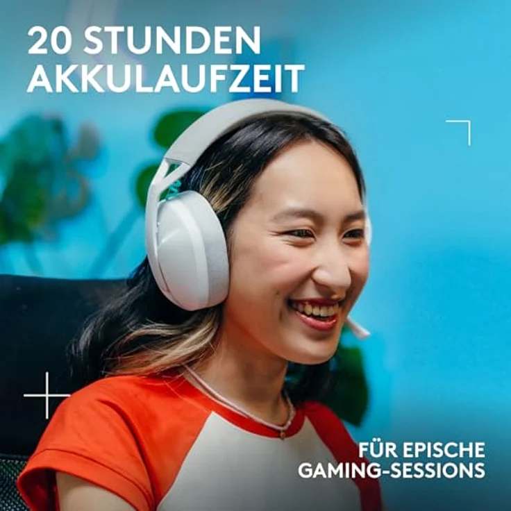 Logitech G321 HEADSET, Gaming Headset mit hochwertigem Sound, Weiss – Bild 8