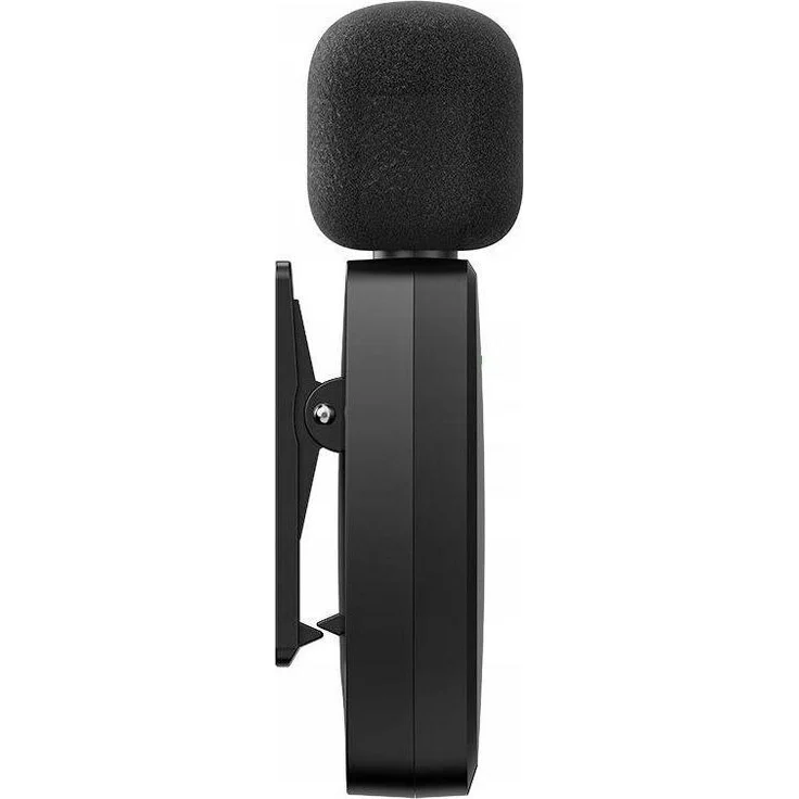 Ulanzi V6 3 in 1 Mikrofon, kabelloses Lavalier-Set mit 2 Sendern, Rauschunterdrückung und 50m Reichweite