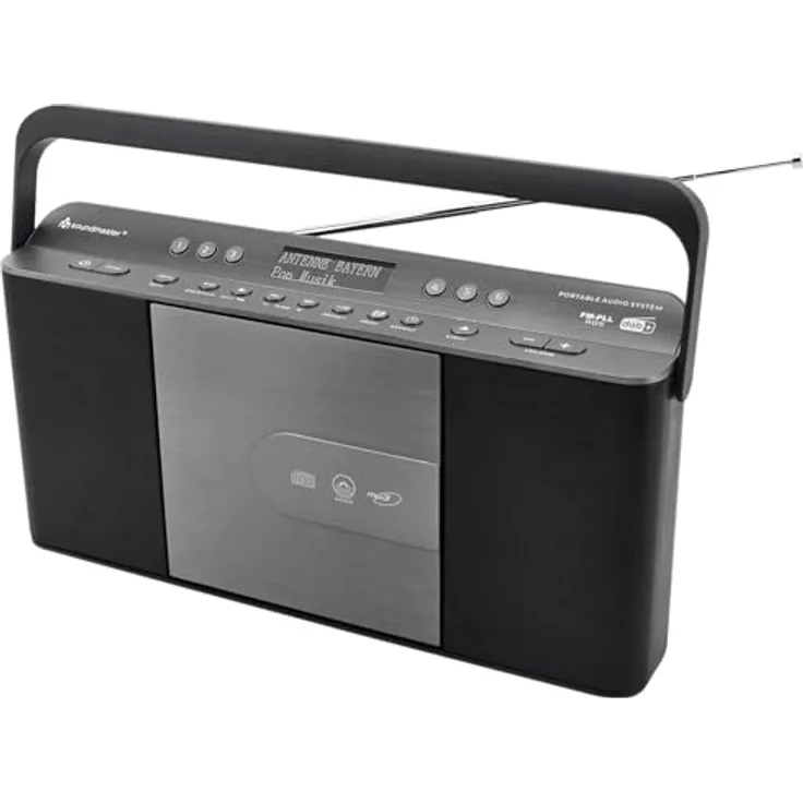SOUNDMASTER DAB+/UKW Radio RCD1870SW, mit CD-Player