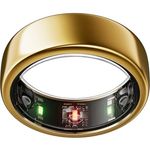 Oura Ring Gen3 Horizon (12, Gold), Smart Ring zur Überwachung von Schlaf, Aktivität, Temperatur und Herzfrequenz in Gold