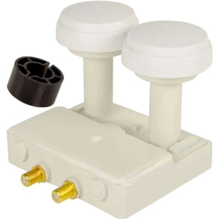 Premium X Monoblock Twin PXMB-6TW LNB WE, 0,1dB für Astra 19,2° und Hotbird 13°, HDTV, FullHD, 3D und Ultra HD 4K, geeignet für 2 Teilnehmer – Bild 2