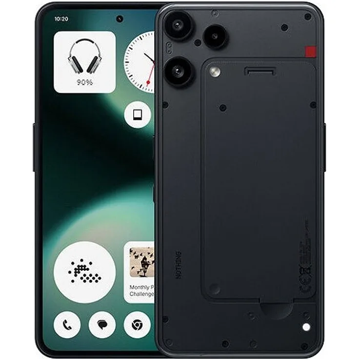 NOTHING Phone (3a) Lite 128 GB Schwarz – AMOLED, Glyph-Light, 50 MP Kamera, 5000 mAh, Dual SIM, IP54