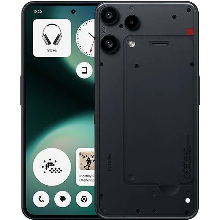 NOTHING Phone (3a) Lite 128 GB Schwarz – AMOLED, Glyph-Light, 50 MP Kamera, 5000 mAh, Dual SIM, IP54 – Bild 1
