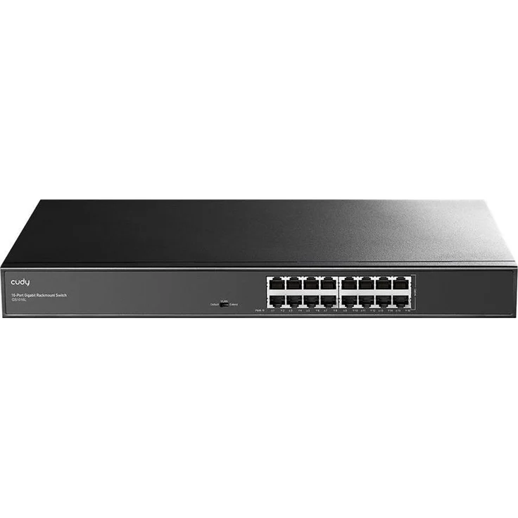 Cudy GS1016L Switch, 16-Port Gigabit Netzwerk-Switch, Schwarz