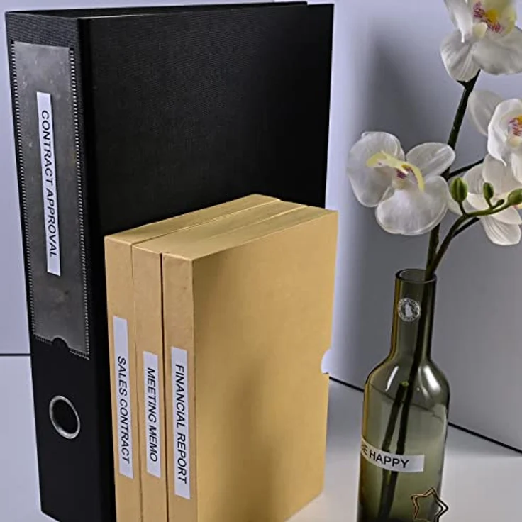 G&G Schriftband kompatibel für Brother P-Touch Tze-621 9mm x 8m, Schwarz auf Gelb für Brother P Touch Cube PT-H100LB/R P710BT H105 E110 D400 H110 P300BT E300VP D210 – Bild 2
