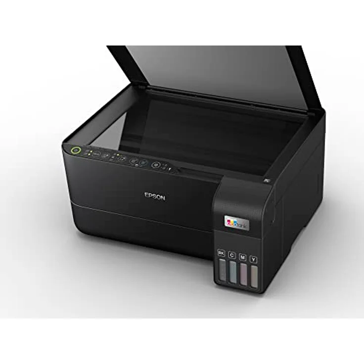 Epson EcoTank ET-2830 nachfüllbares 3-in-1 Tintenstrahl Multifunktionsgerät (Kopierer, Scanner, Drucker, DIN A4, WiFi, USB 2.0), großer Tintentank, hohe Reichweite, niedrige Seitenkosten, schwarz – Bild 3