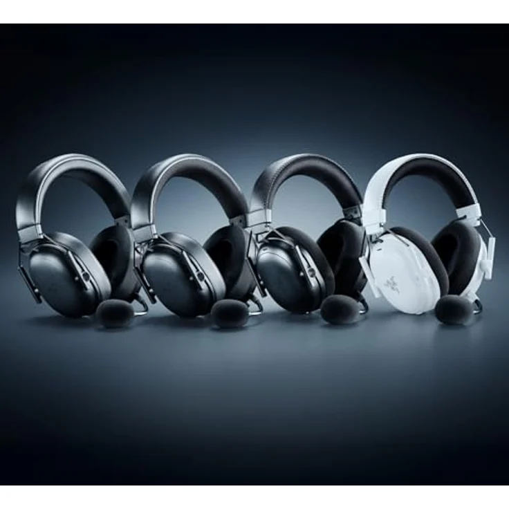 Razer BlackShark V3, Kabelloses E-Sport-Headset mit Triforce 50mm Treiber, abnehmbarem Mikrofon, THX Spatial Audio, Wireless 2,4GHz & Bluetooth, FPS-Profile, PC/Mac | Schwarz – Bild 2