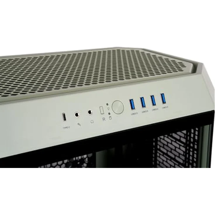 Thermaltake The Tower 600 Mid Tower Chassis | Hidden Connector | Green, PC-Gehäuse mit vertikalem Design und umfangreicher Kühlungsunterstützung – Bild 5