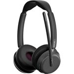 EPOS IMPACT 1060 Hochwertiges Büro-Bluetooth Headset - Beidseitig, EPOS AI verbesserte Sprachaufnahme, Super Wideband Audio - Schwarz