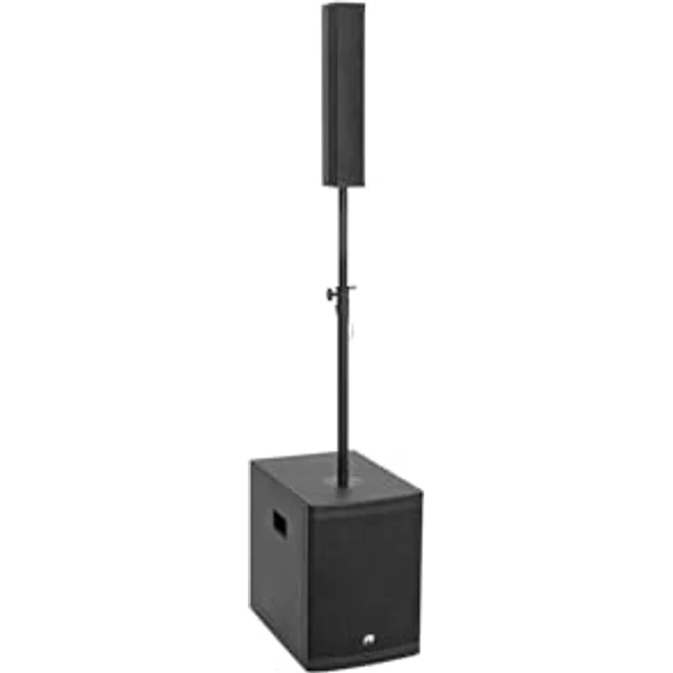 Omnitronic ROD-1043 Aktives PA-Lautsprecher-Set, 350 W RMS, Bluetooth, DSP mit Presets, mobilem Design, 3 Zoll – Bild 1