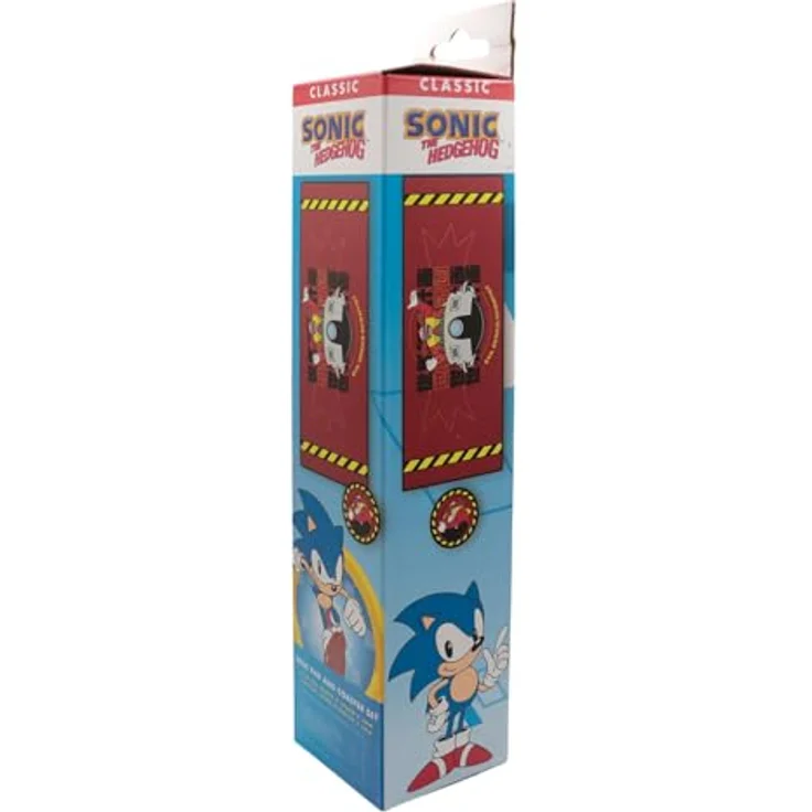 Fanattik Gaming Mauspad Sonic - The Hedgehog, Schreibtischunterlage mit Dr. Eggman, 80 x 30 cm – Bild 2