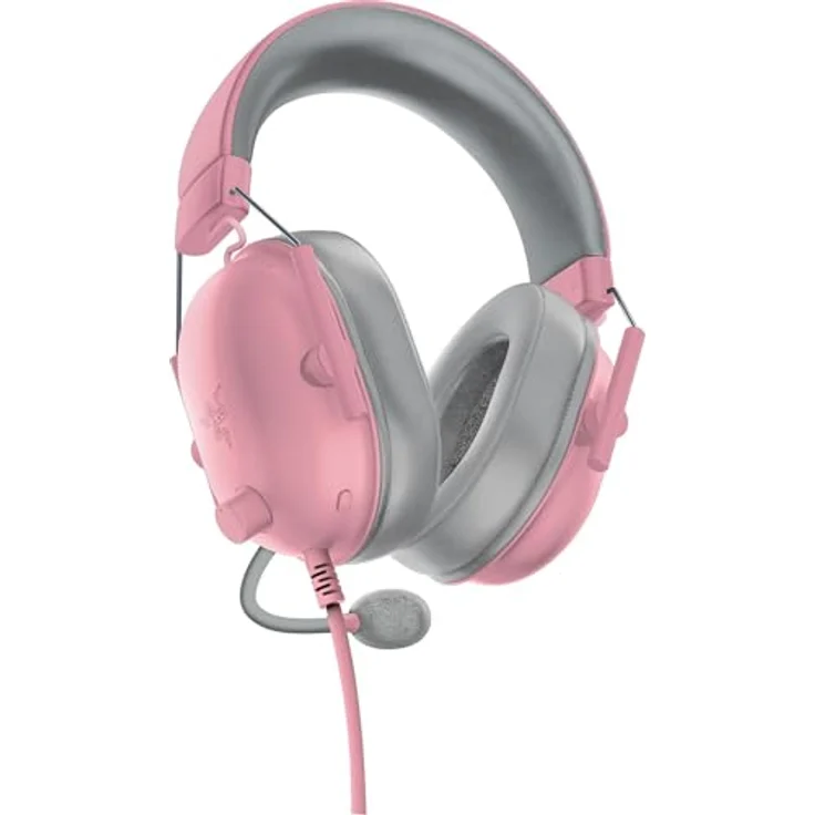 RAZER BLACKSHARK V2 X, Kabelgebundenes Esports-Headset mit RAZER™ Triforce Titanium 50-mm-Treibern und HyperClear Mikrofon, Over-ear Design, Quarz/Rosa – Bild 10