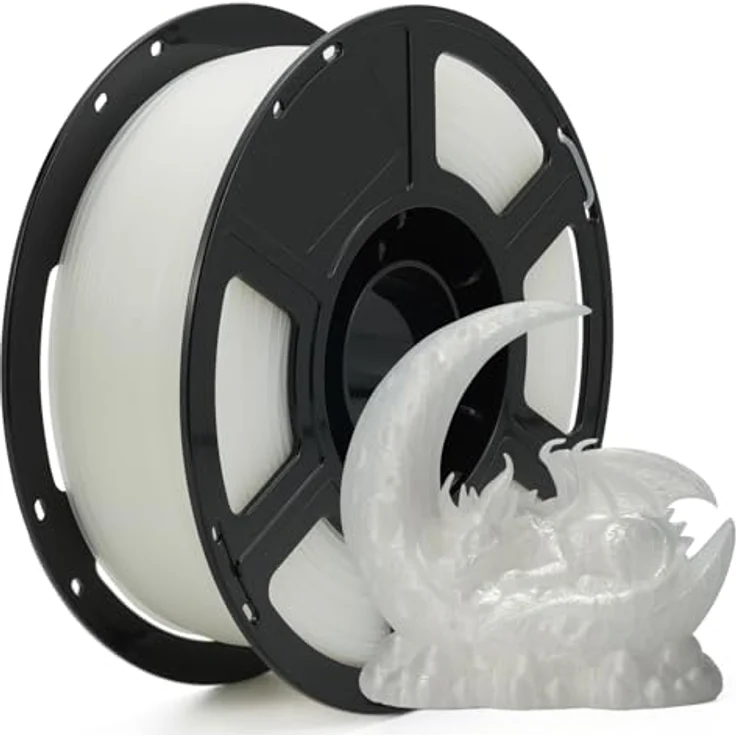 FLASHFORGE High Speed PLA+ 3D-Druckerfilament, Verbesserter Schmelzfluss für schnellere, gleichmäßigere Drucke, elegantes, mattes Finish, satte Farben – Bild 1