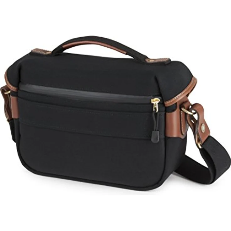 Billingham Small Pro Canvas-Tasche Rucksack (Schnellverschluss-System, Regenabweiser) schwarz und Toasten – Bild 3
