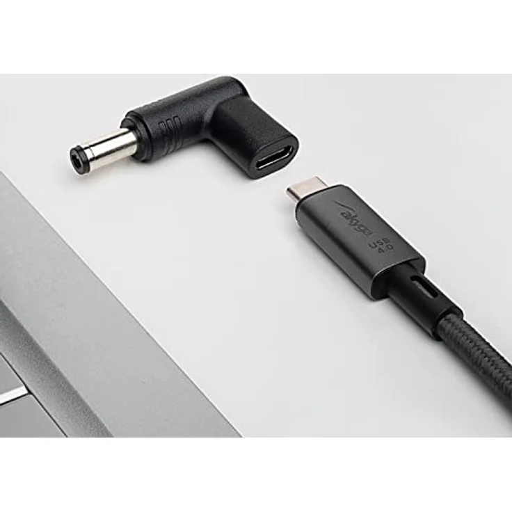 AKYGA Plug for Universal Notebook Adapter AK-ND-C02 USB-C / 5.5 x 2.1 mm – Bild 3