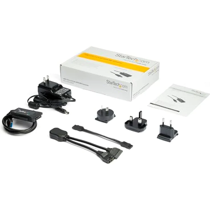 StarTech.com USB 3.0 auf SATA - IDE Festplatten Adapter- Konverter - USB zu SSD HDD Adapter Kit – Bild 8