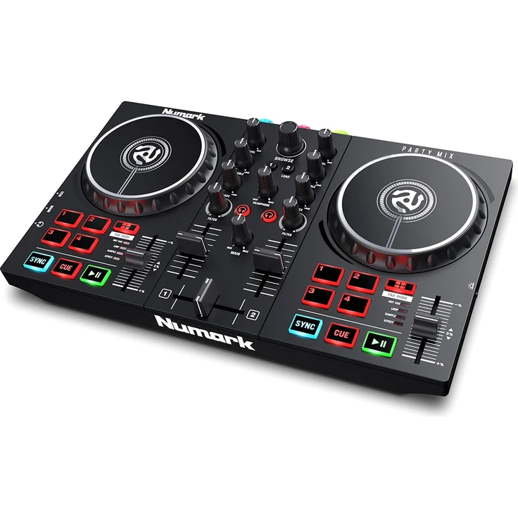 Numark Party Mix MKII DJ-Controller mit eingebauter Lightshow – Bild 1
