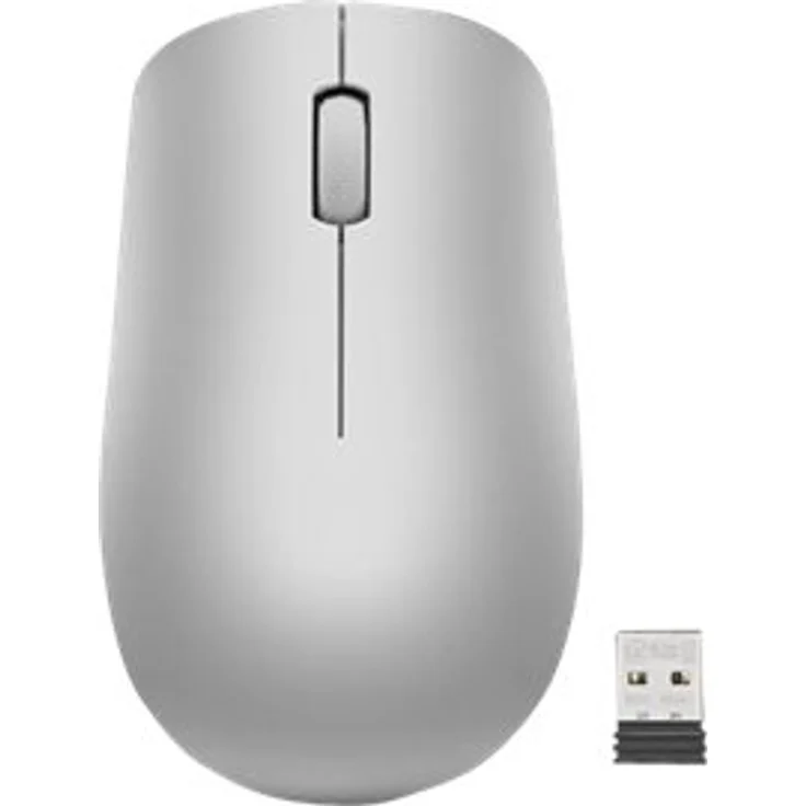 Lenovo 530 Wireless Mouse - Maus - rechts- und linkshändig - optisch - 3 Tasten - kabellos - 2.4 GHz - kabelloser Empfänger (USB) - Platinum Grey - für Flex 5G 14Q8CX05, Legion 5 15IMH05, ThinkCentre M70, V14 G2 ALC, V15 IML, V55t-15 - Preisvergleich – Bild 7