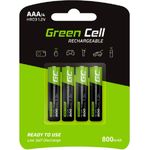 Greencell NIMH 800MAH AAA HR03 4PK