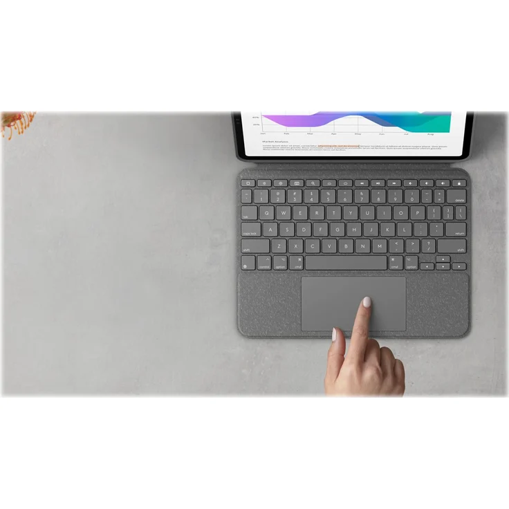 Logitech Combo Touch iPad PRO 12.9 (Deutsches Tastaturlayout QWERTZ) – Bild 8