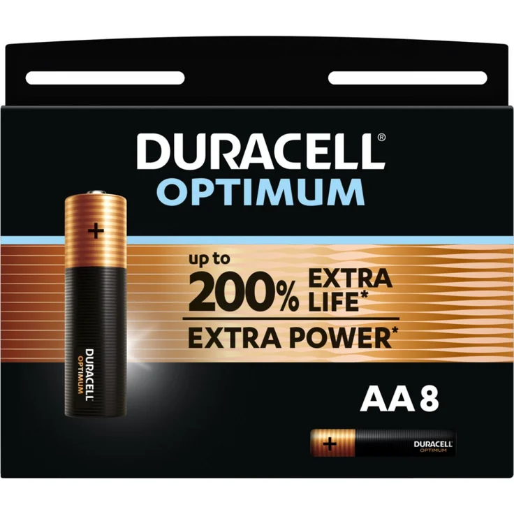 Duracell Optimum LR06 AA 8PACK – Bild 1