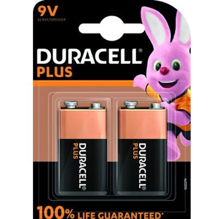 Duracell DUR 9VX2 PLUS Power – Bild 1