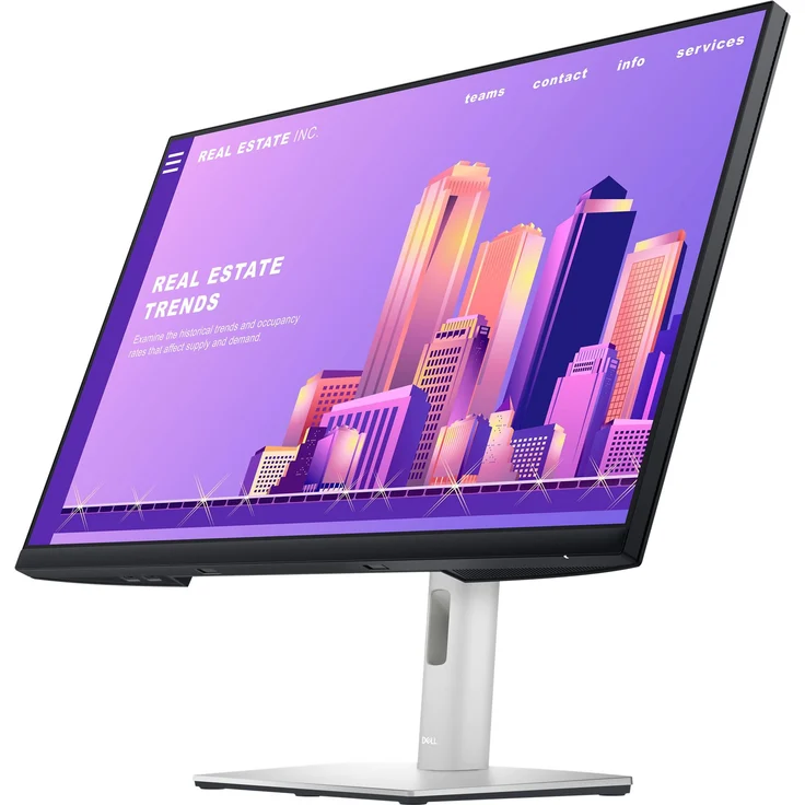 DELL P2722H - 27 Zoll, Full HD (1920 x 1080), IPS-Panel, 60Hz, 5ms, 250cd/m² (DELL-P2722H) – Bild 4