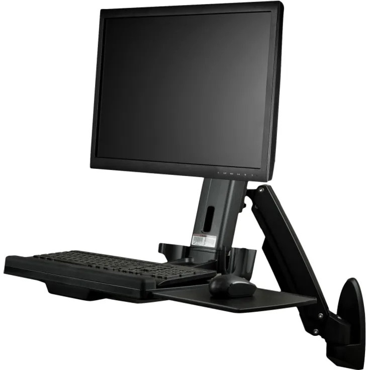 WALL MOUNTED SIT STAND DESK