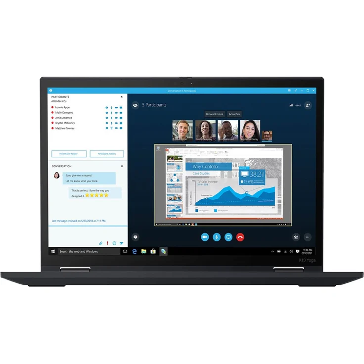 Lenovo ThinkPad X13 Yoga G2 - 13,3 Zoll (33,8 cm) Intel Core i7-1165G7, 16GB RAM, 512GB SSD, Windows 10 Pro 64-bit (20W80015GE) – Bild 9