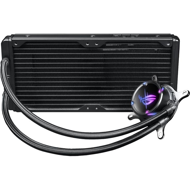 ASUS ROG Strix LC II RGB 280 (2 x 140 mm Lüfter, AIO Wasserkühlung, Aura Sync RGB, mit RGB Lüfter) – Bild 8