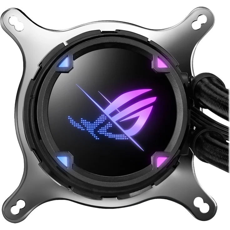 ASUS ROG Strix LC II RGB 280 (2 x 140 mm Lüfter, AIO Wasserkühlung, Aura Sync RGB, mit RGB Lüfter) – Bild 5