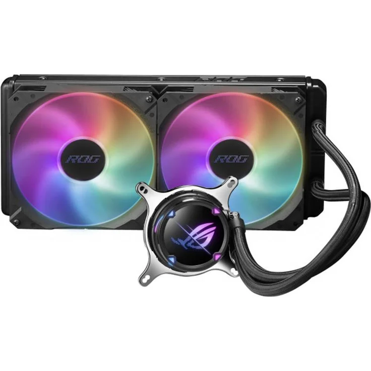 ASUS ROG Strix LC II RGB 280 (2 x 140 mm Lüfter, AIO Wasserkühlung, Aura Sync RGB, mit RGB Lüfter) – Bild 10