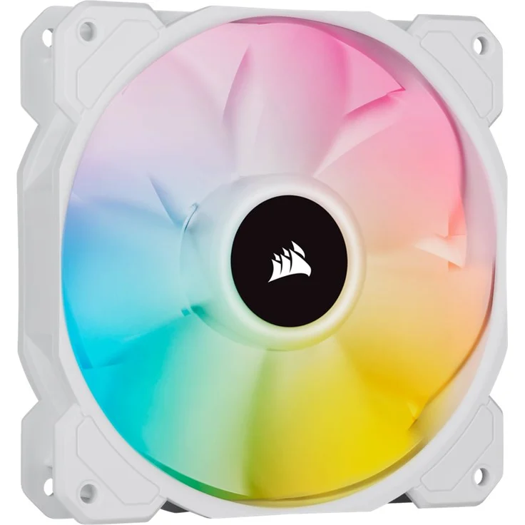 Corsair SP Series, White SP120 RGB ELITE, 120mm RGB LED Fan with AirGuide, Triple Pack with Lighting - Preisvergleich – Bild 9