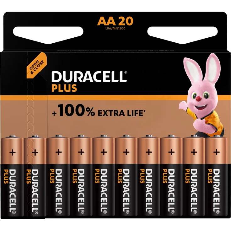 Duracell PLUS AA 20PK – Bild 2
