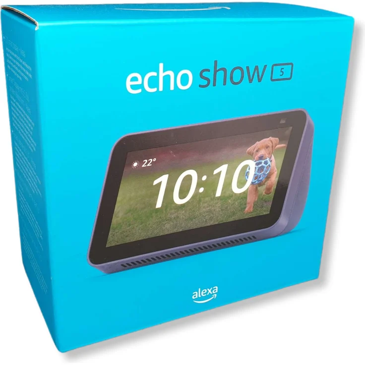 Amazon Echo Show 5 (2. Generation, 2021), Mehr als nur eine Uhr – Smart Display für den Nachttisch, mit Alexa und 2-MP-Kamera, Blau – Bild 8