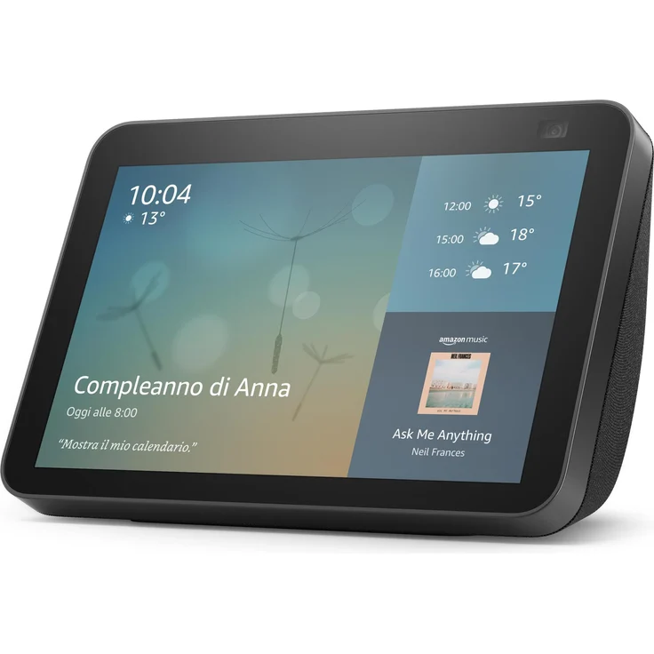 Amazon Echo Show 8 (2. Generation, 2021), HD-Smart Display mit Alexa und 13-MP-Kamera, Anthrazit – Bild 3