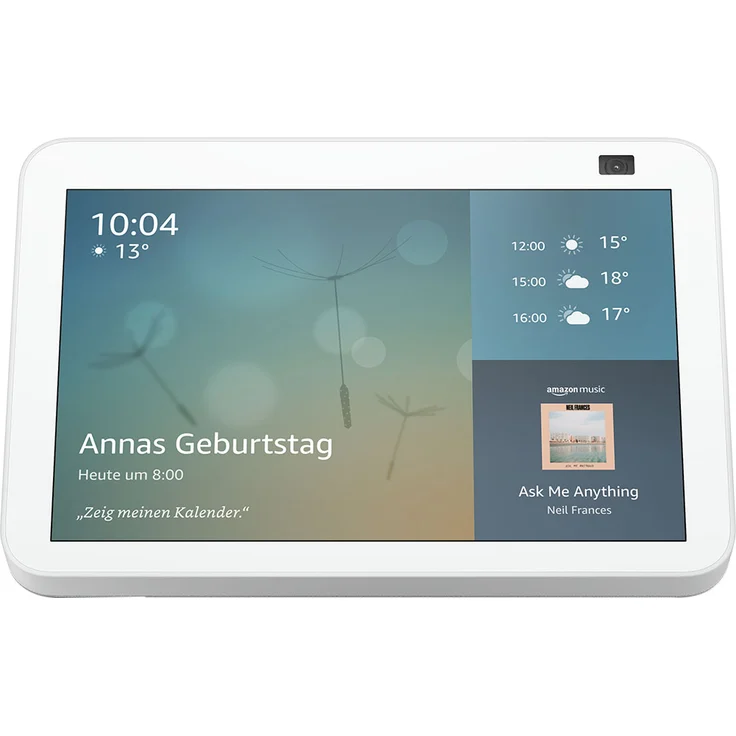Amazon Echo Show 8 (2. Generation, 2021), HD-Smart Display mit Alexa und 13-MP-Kamera, Weiß – Bild 8